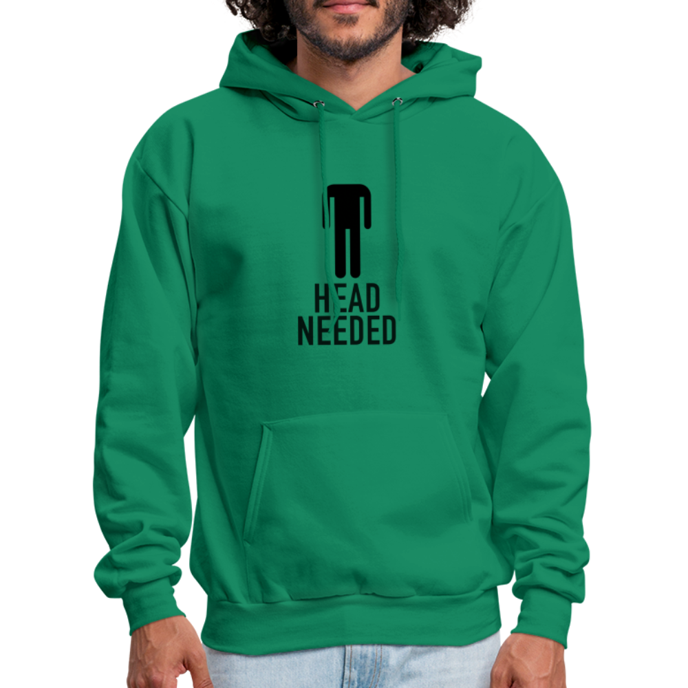 Head Needed Hoodie - kelly green