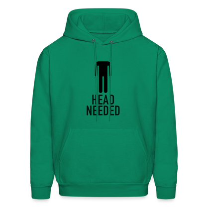 Head Needed Hoodie - kelly green