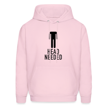 Head Needed Hoodie - pale pink