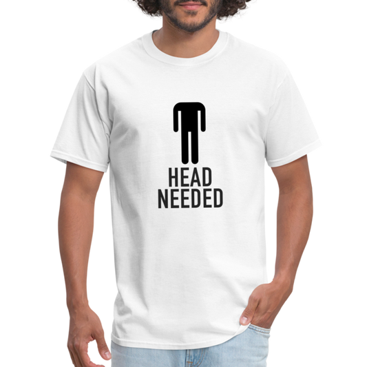 Head Needed T-Shirt (Needs Head) - white