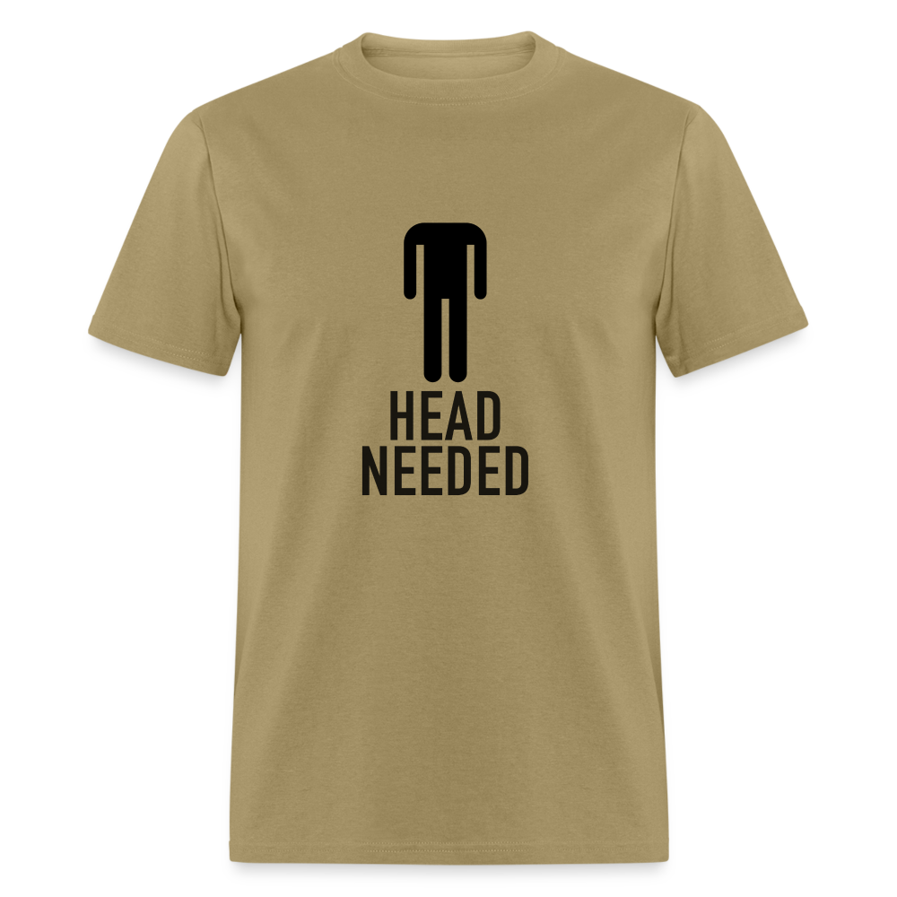 Head Needed T-Shirt (Needs Head) - khaki