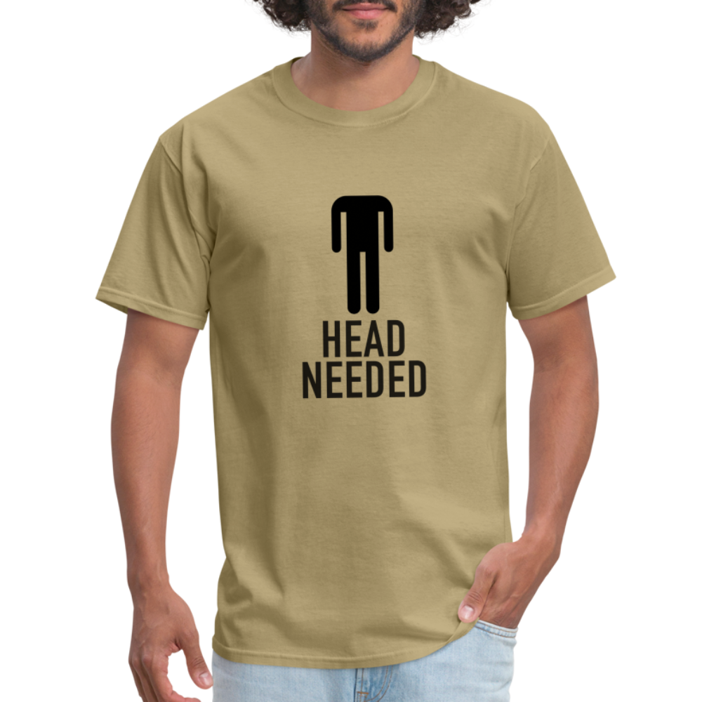 Head Needed T-Shirt (Needs Head) - khaki