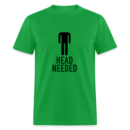 Head Needed T-Shirt (Needs Head) - bright green