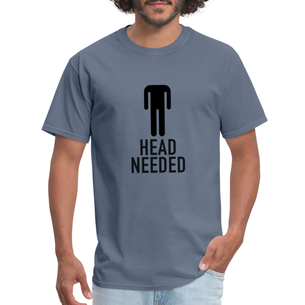 Head Needed T-Shirt (Needs Head) - denim