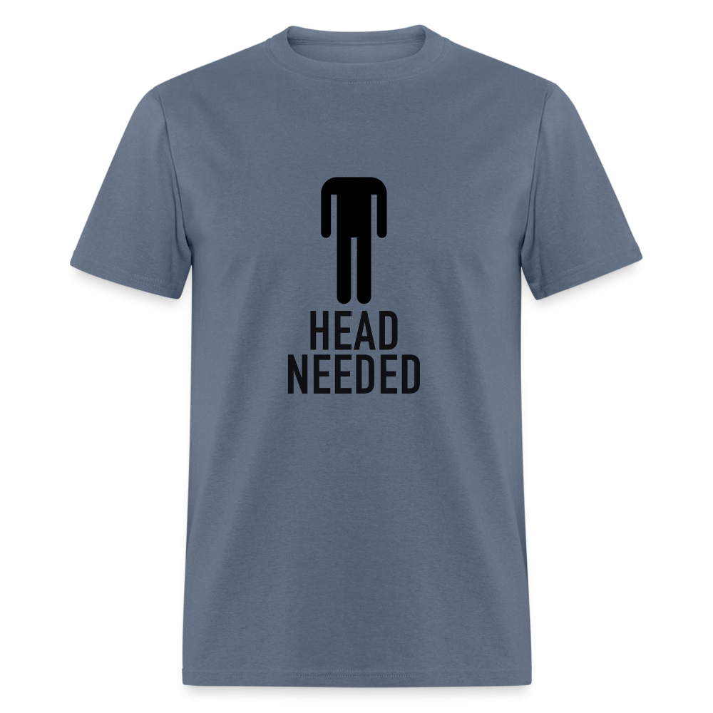 Head Needed T-Shirt (Needs Head) - denim