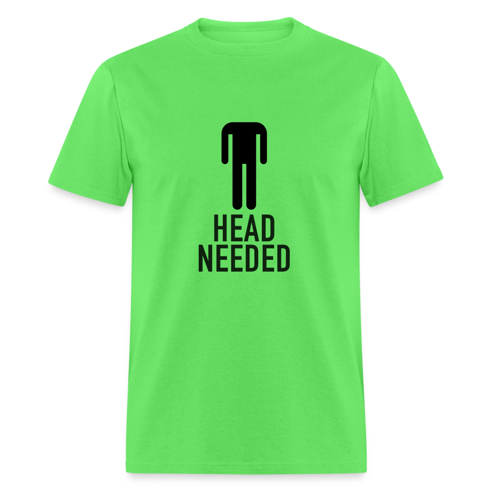 Head Needed T-Shirt (Needs Head) - kiwi