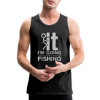 F It I'm Going Fishing Men’s Premium Tank Top