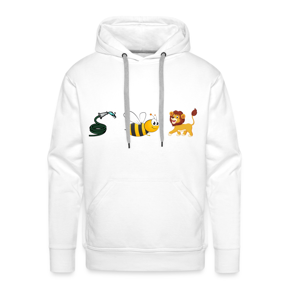 Hose Bee Lion Premium Hoodie (Hoes Be Lying) - white