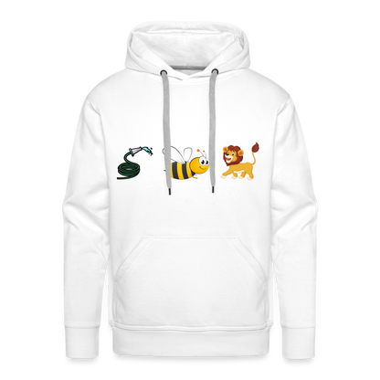 Hose Bee Lion Premium Hoodie (Hoes Be Lying) - white