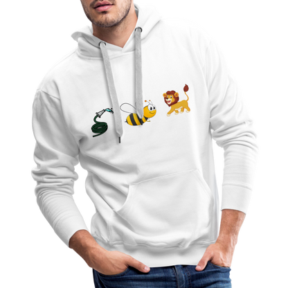 Hose Bee Lion Premium Hoodie (Hoes Be Lying) - white