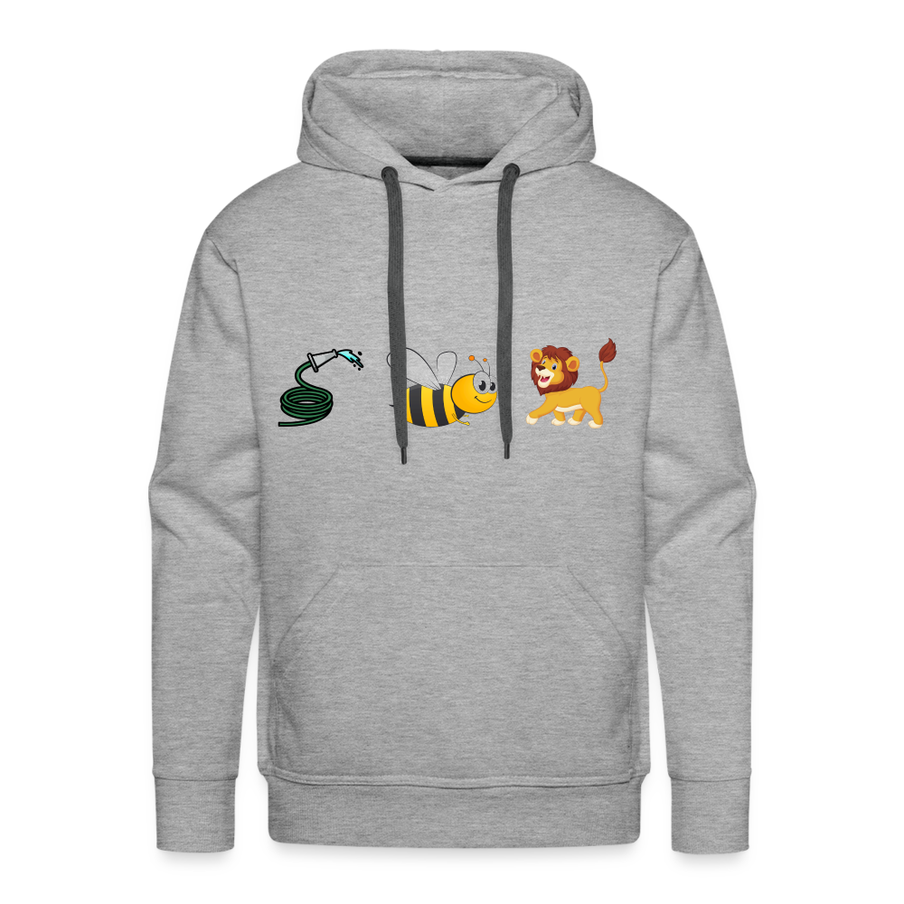 Hose Bee Lion Premium Hoodie (Hoes Be Lying) - heather grey