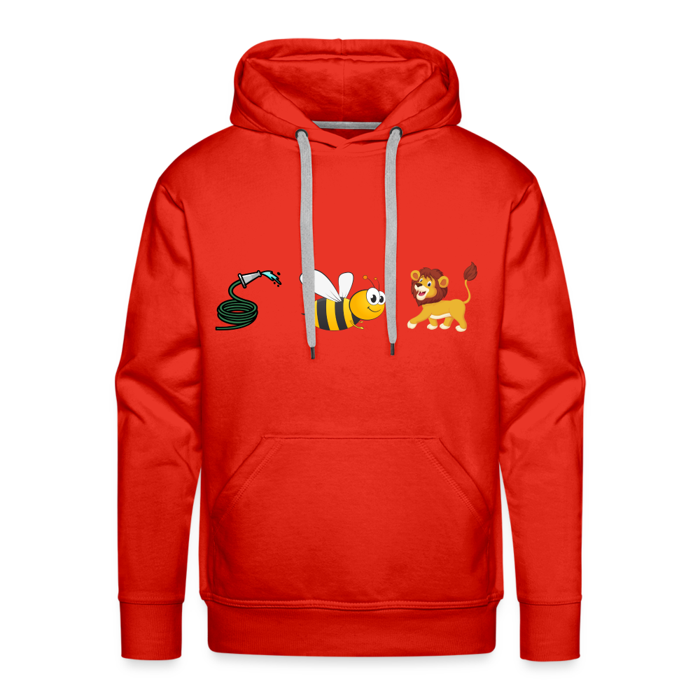 Hose Bee Lion Premium Hoodie (Hoes Be Lying) - red