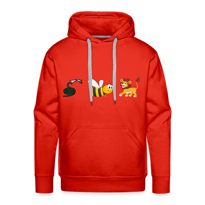 Hose Bee Lion Premium Hoodie (Hoes Be Lying) - red