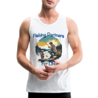 Fishing Partners for Life (Dad and Son) Men’s Premium Tank Top