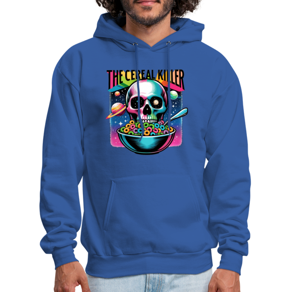 The Cereal Killer Hoodie (Skeleton Skull) - royal blue