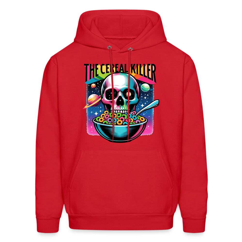 The Cereal Killer Hoodie (Skeleton Skull) - red
