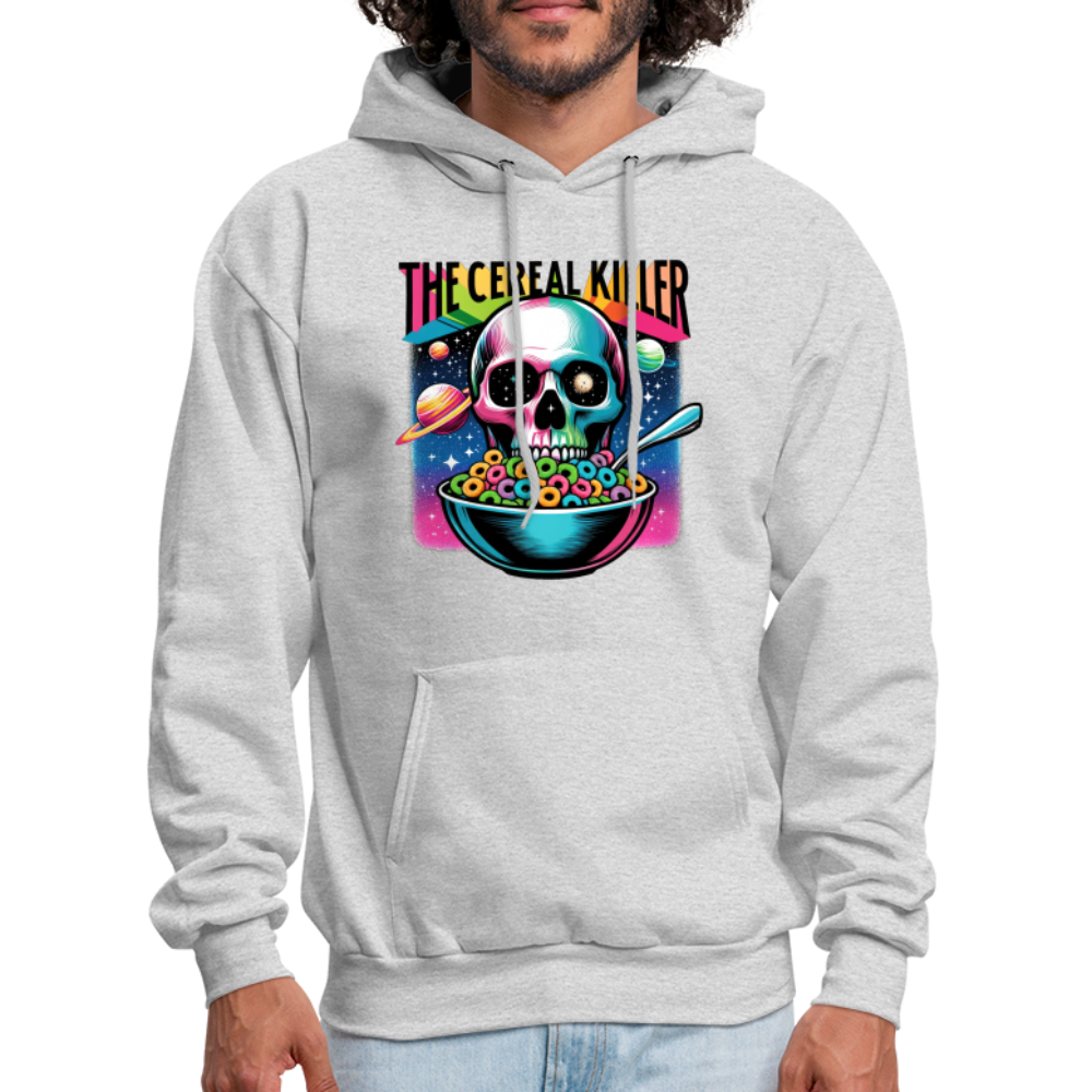 The Cereal Killer Hoodie (Skeleton Skull) - ash 
