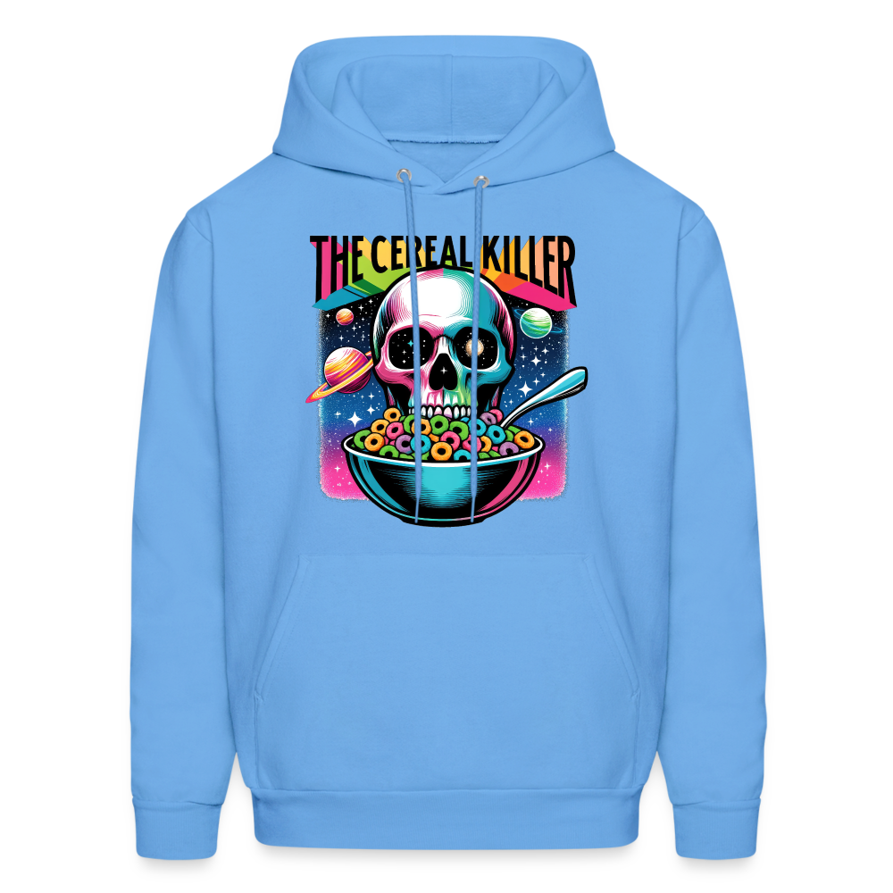 The Cereal Killer Hoodie (Skeleton Skull) - carolina blue