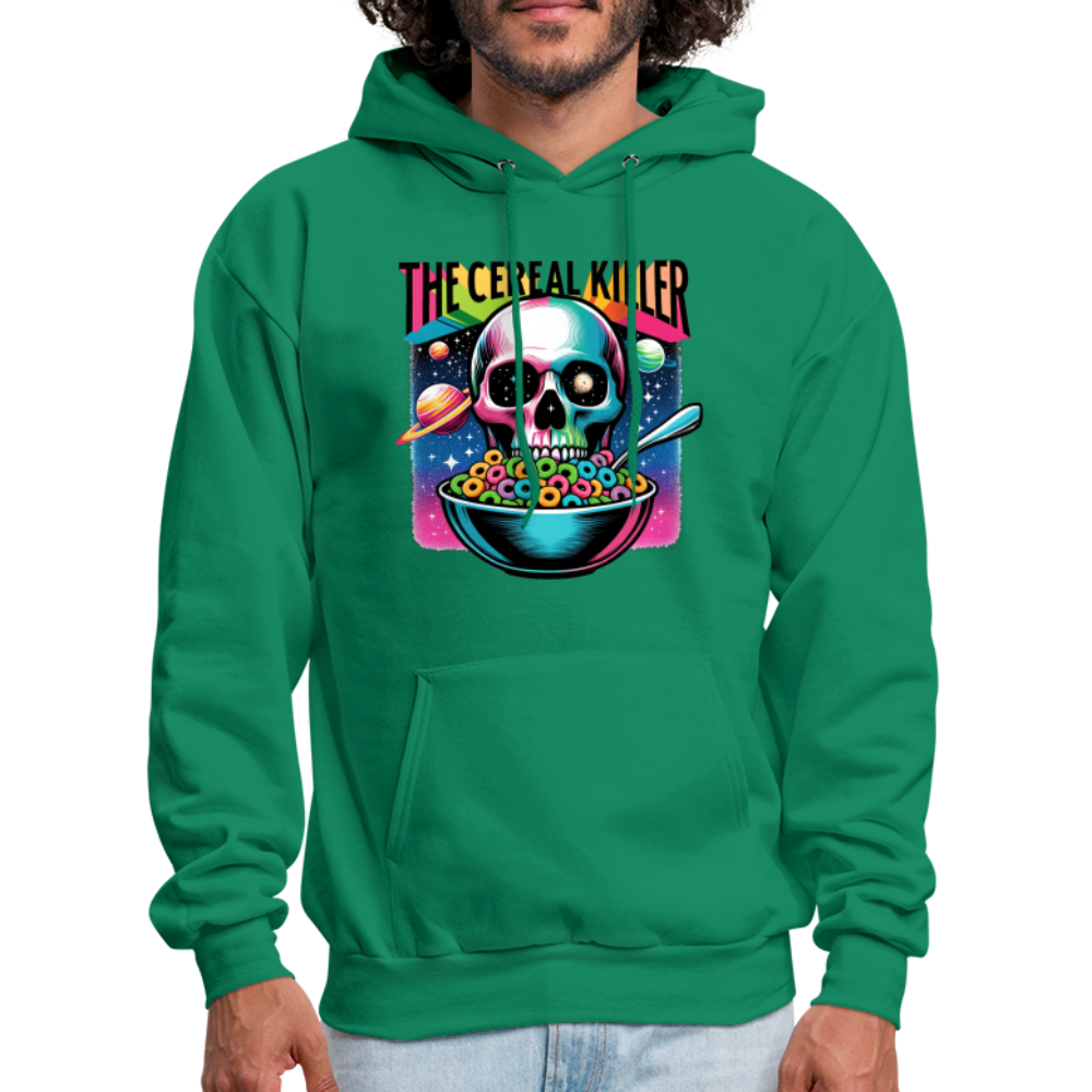The Cereal Killer Hoodie (Skeleton Skull) - kelly green