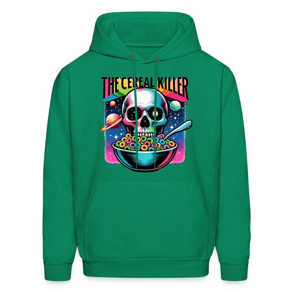 The Cereal Killer Hoodie (Skeleton Skull) - kelly green