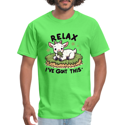 Relax I've Got This T-Shirt (Cute Goat) - kiwi