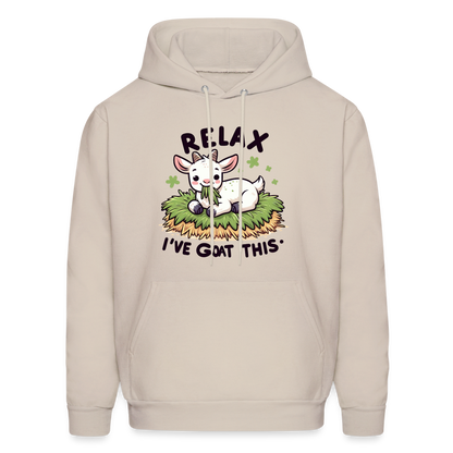 Relax I've Goat This Hoodie (Cute Goat) - Sand