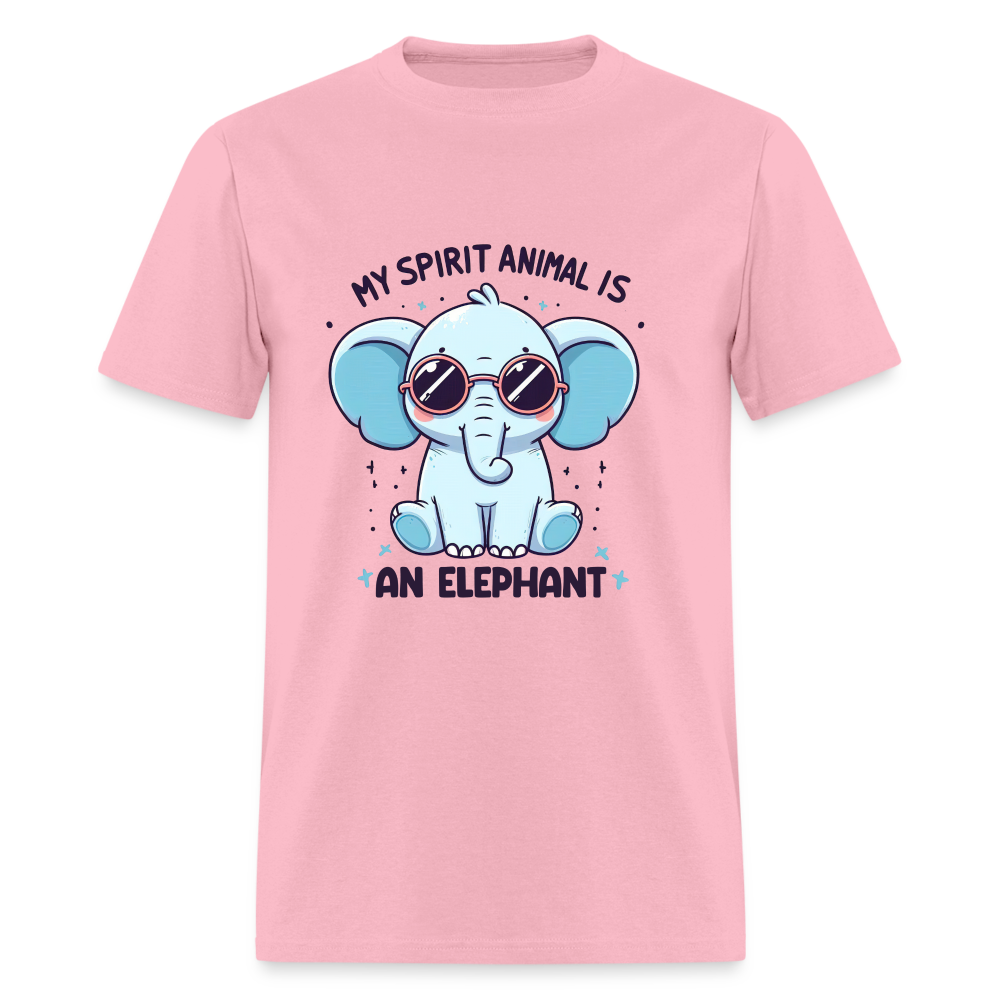 My Spirit Animal is an Elephant T-Shirt - pink