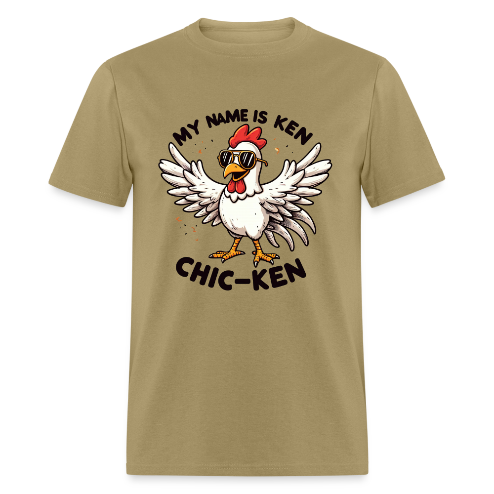 My Name is Ken (Chic - Ken) T-Shirt - khaki