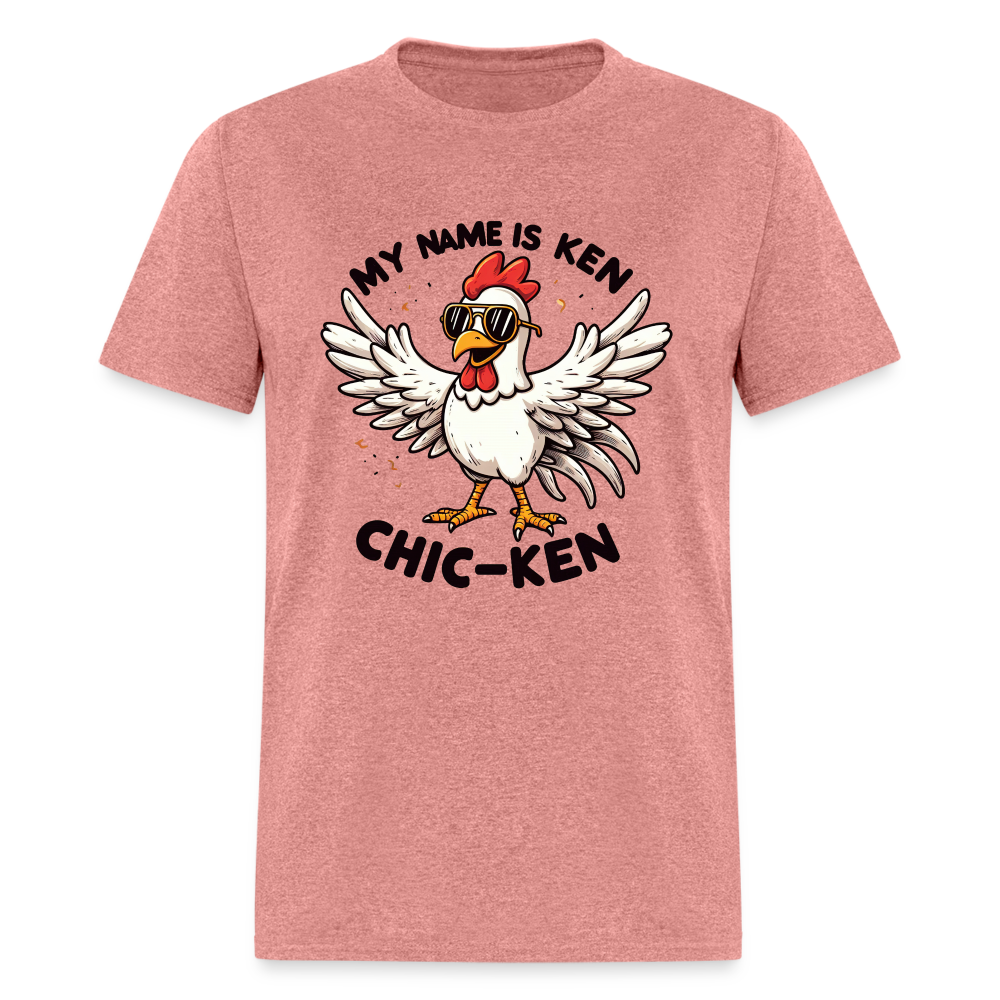 My Name is Ken (Chic - Ken) T-Shirt - heather mauve