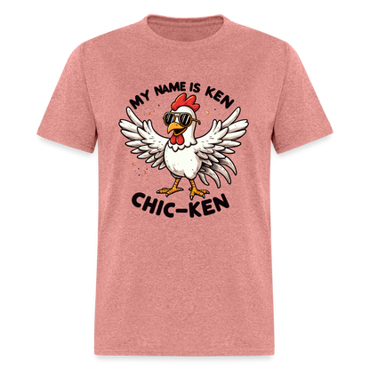 My Name is Ken (Chic - Ken) T-Shirt - heather mauve