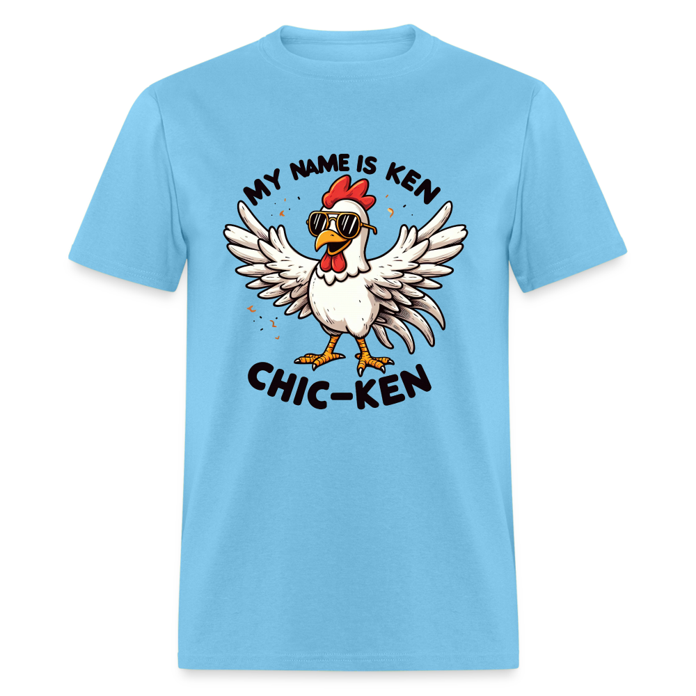 My Name is Ken (Chic - Ken) T-Shirt - aquatic blue