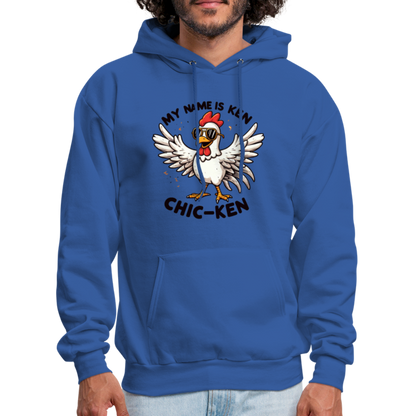 My Name is Ken (Chic - Ken) Hoodie - royal blue