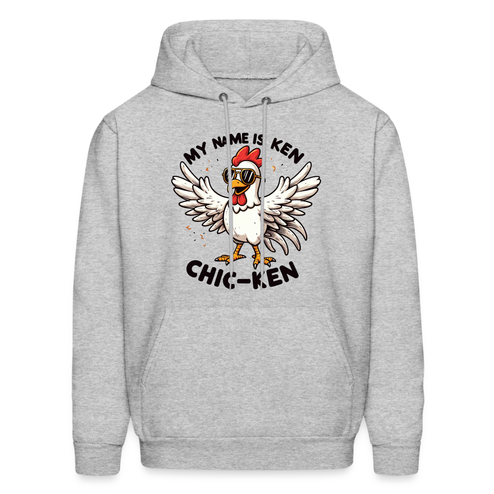 My Name is Ken (Chic - Ken) Hoodie - heather gray