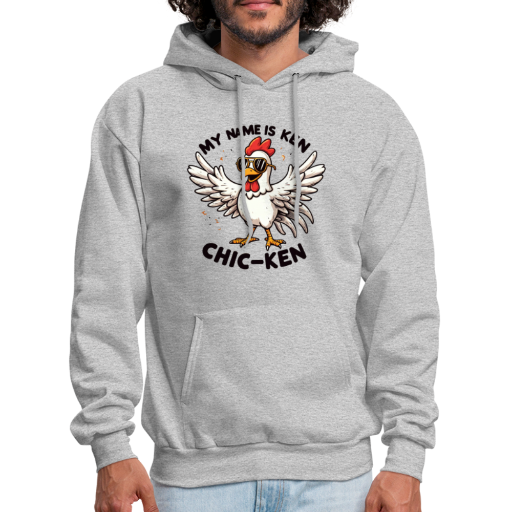 My Name is Ken (Chic - Ken) Hoodie - heather gray