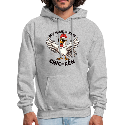 My Name is Ken (Chic - Ken) Hoodie - heather gray