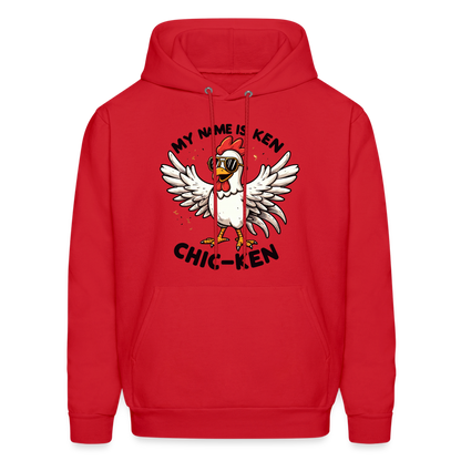 My Name is Ken (Chic - Ken) Hoodie - red