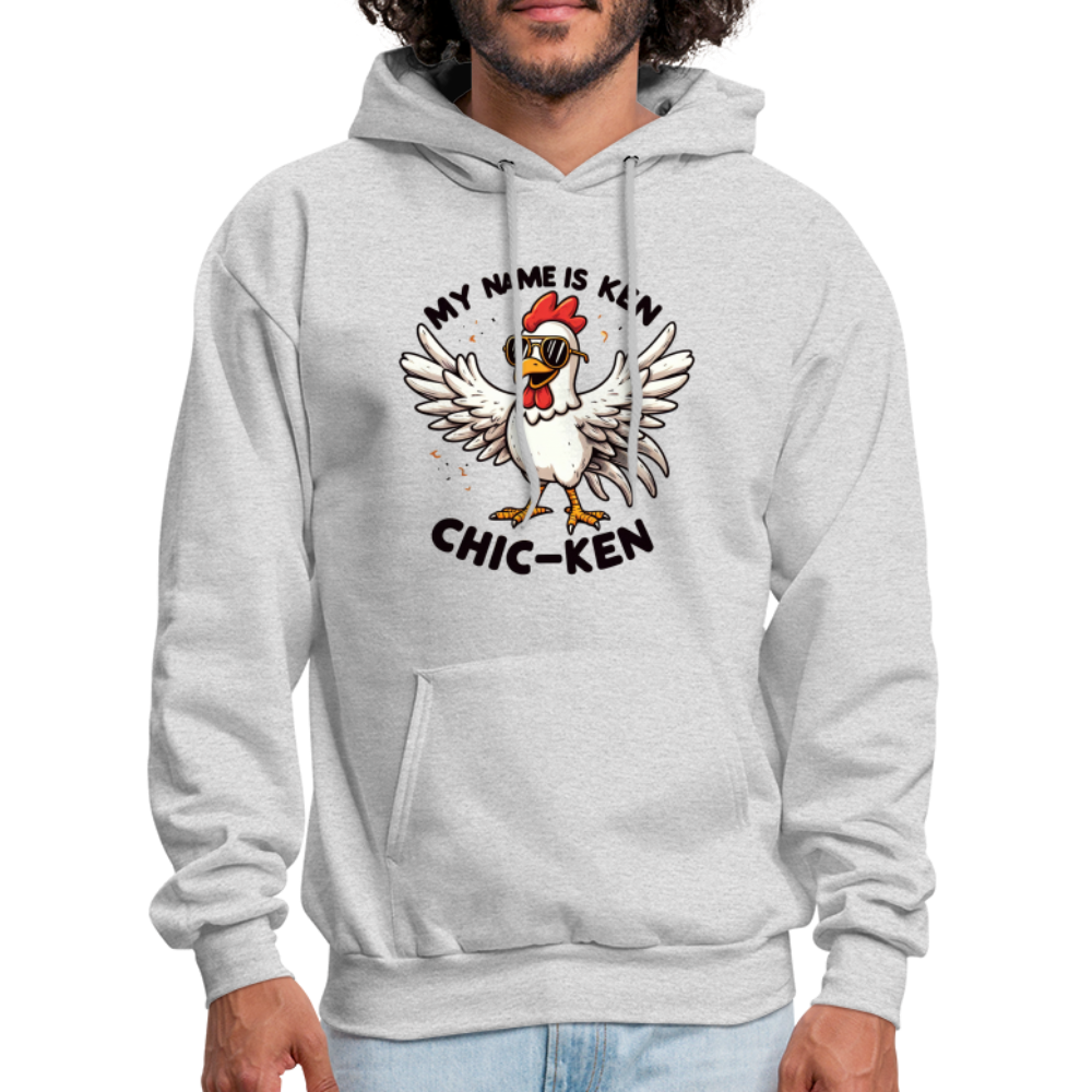 My Name is Ken (Chic - Ken) Hoodie - ash 