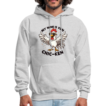 My Name is Ken (Chic - Ken) Hoodie - ash 