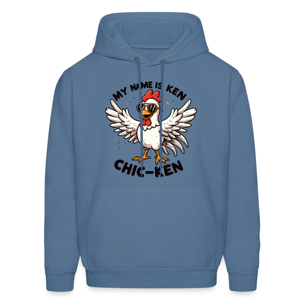 My Name is Ken (Chic - Ken) Hoodie - denim blue