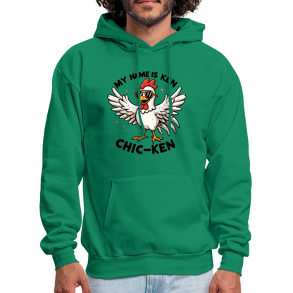 My Name is Ken (Chic - Ken) Hoodie - kelly green