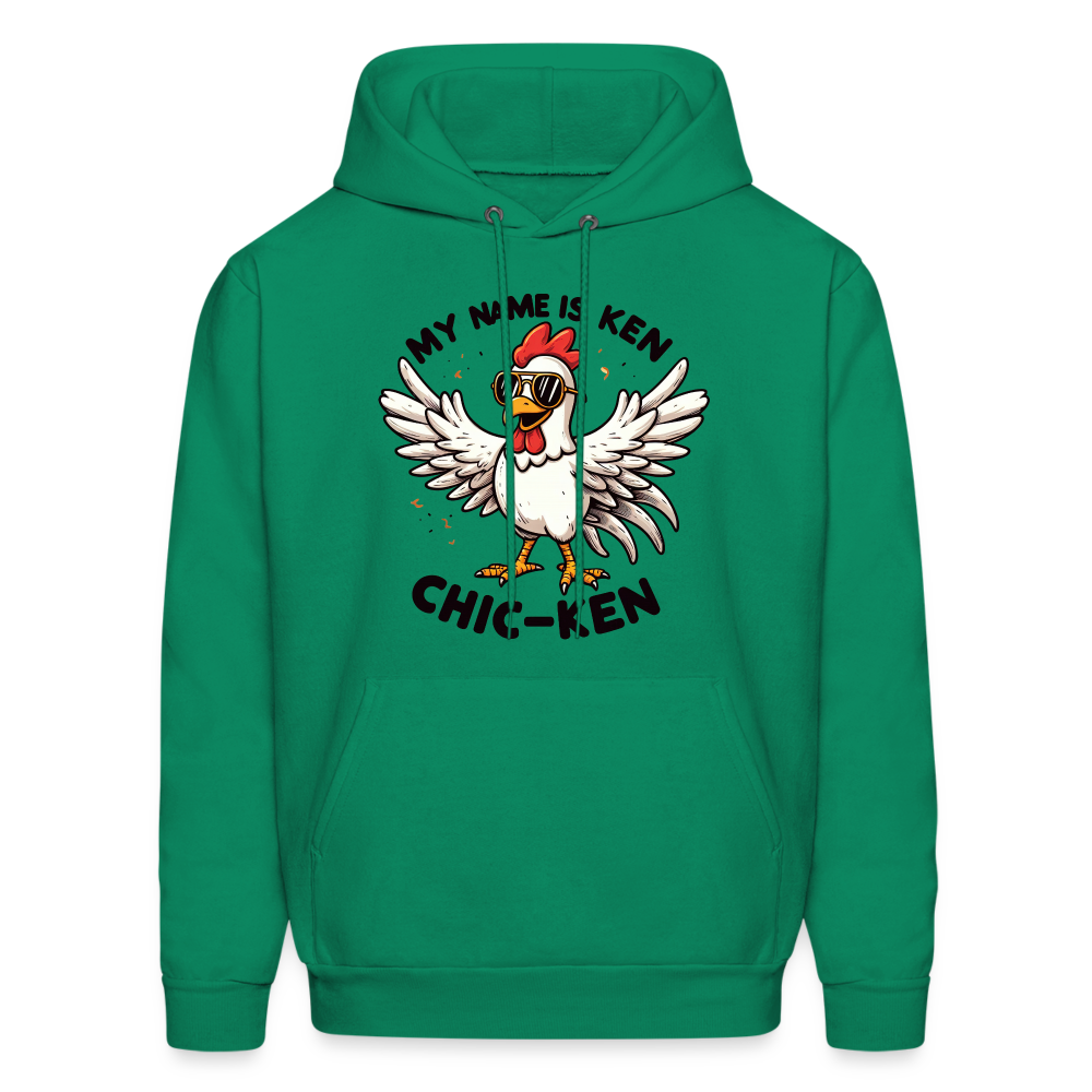 My Name is Ken (Chic - Ken) Hoodie - kelly green