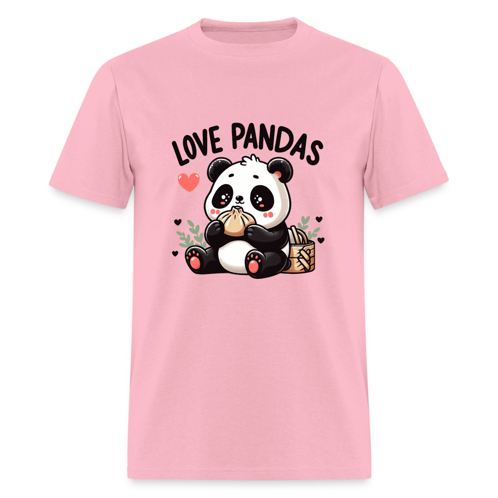 Love Pandas T-Shirt - pink