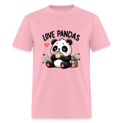 Love Pandas T-Shirt - pink