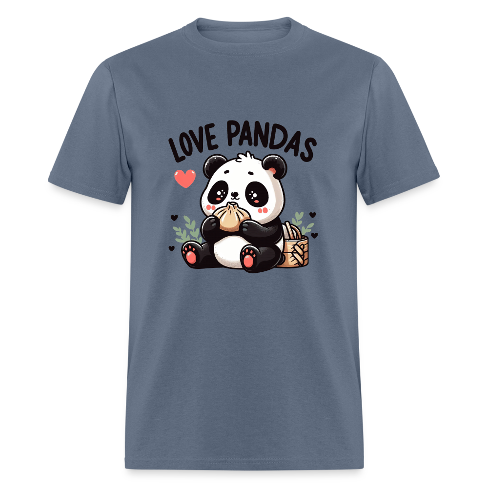 Love Pandas T-Shirt - denim