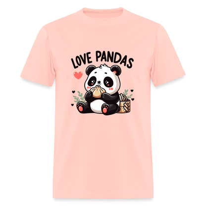 Love Pandas T-Shirt - blush pink 