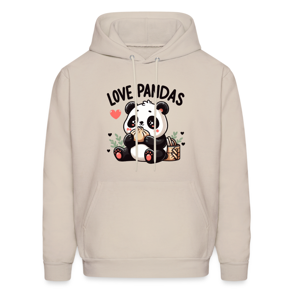 Love Pandas Hoodie - Sand