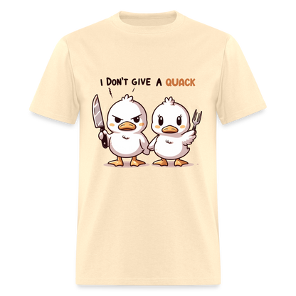 I Don't Give a Quack T-Shirt - natural