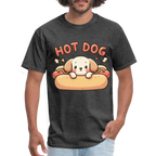Hot Dog T-Shirt with Cute Puppy inside Hot Dog Bun