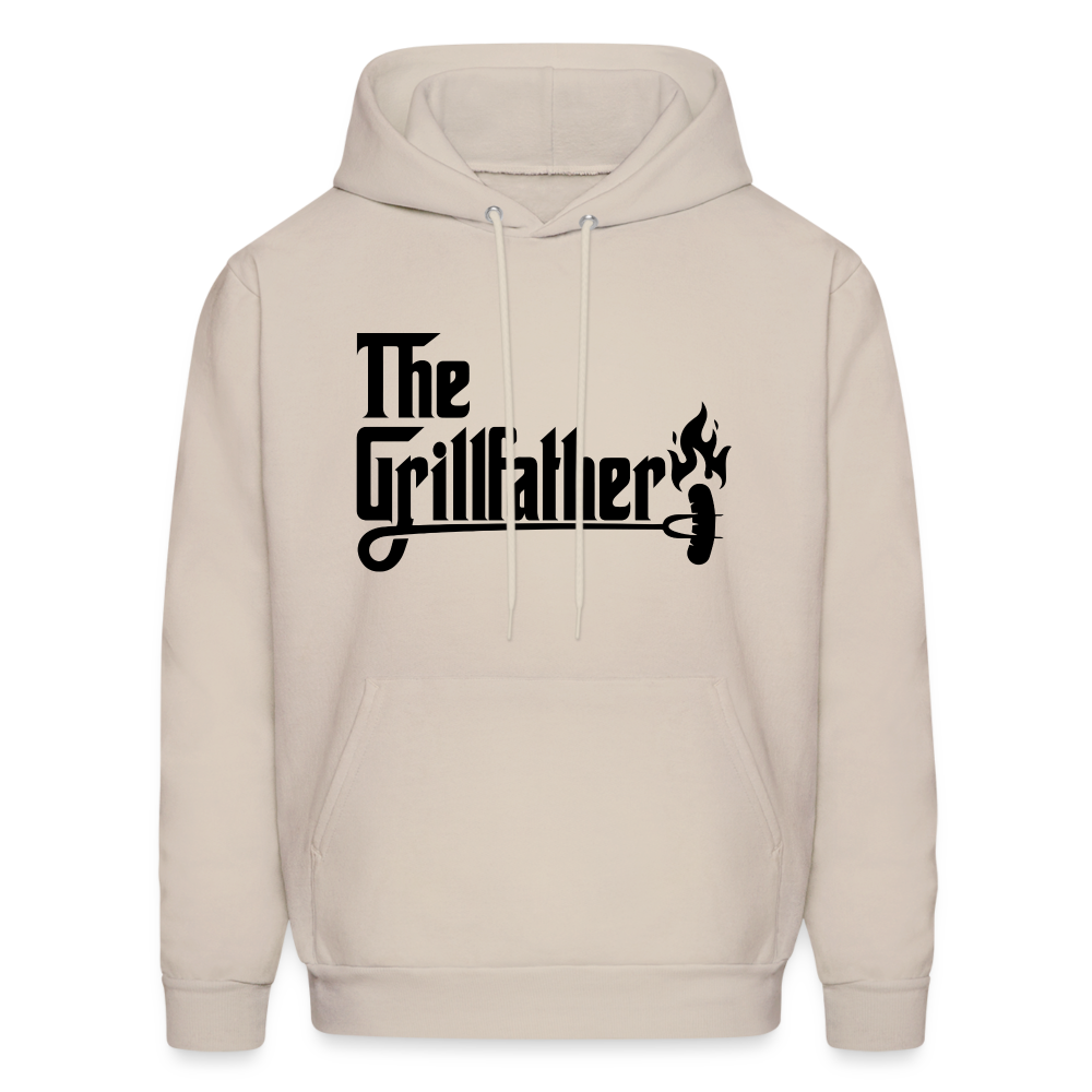 The Grillfather Hoodie (BBQ Grilling Dad) - Sand