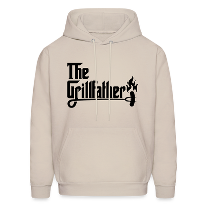 The Grillfather Hoodie (BBQ Grilling Dad) - Sand